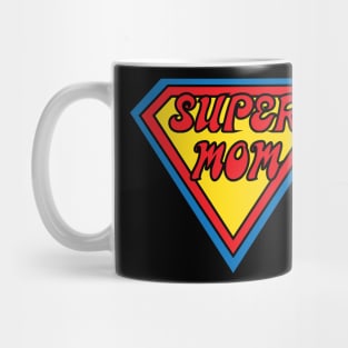 Super mom comic lettering for moms Mug